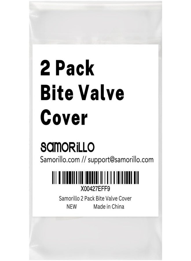 Samorillo [2 Pack] Replacement Bite Valve Cover - Compatible for Osprey, Hydrapak, Nathan & Camelbak Hydration Packs & Bladders - Install Or Replace in Seconds - Keeps Mouthpiece Clean & Protected - Image 5